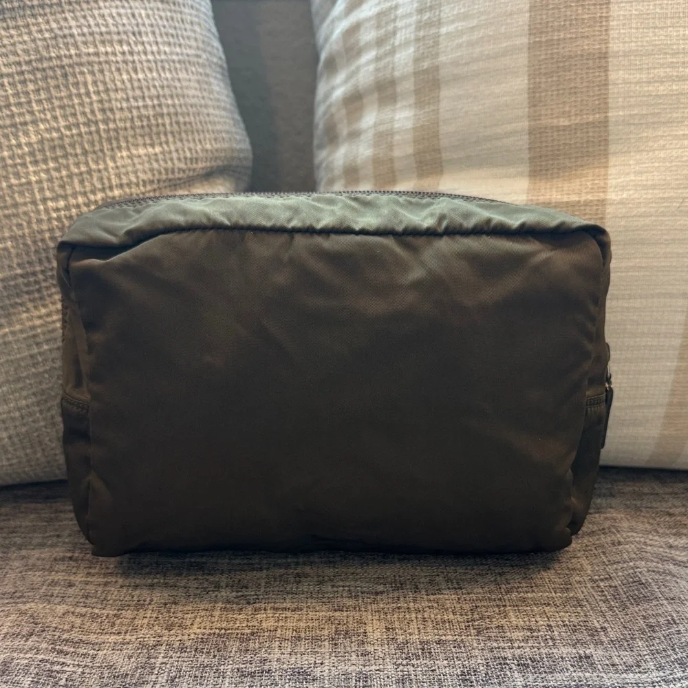 Prada  Hunter Green Toiletry Bag